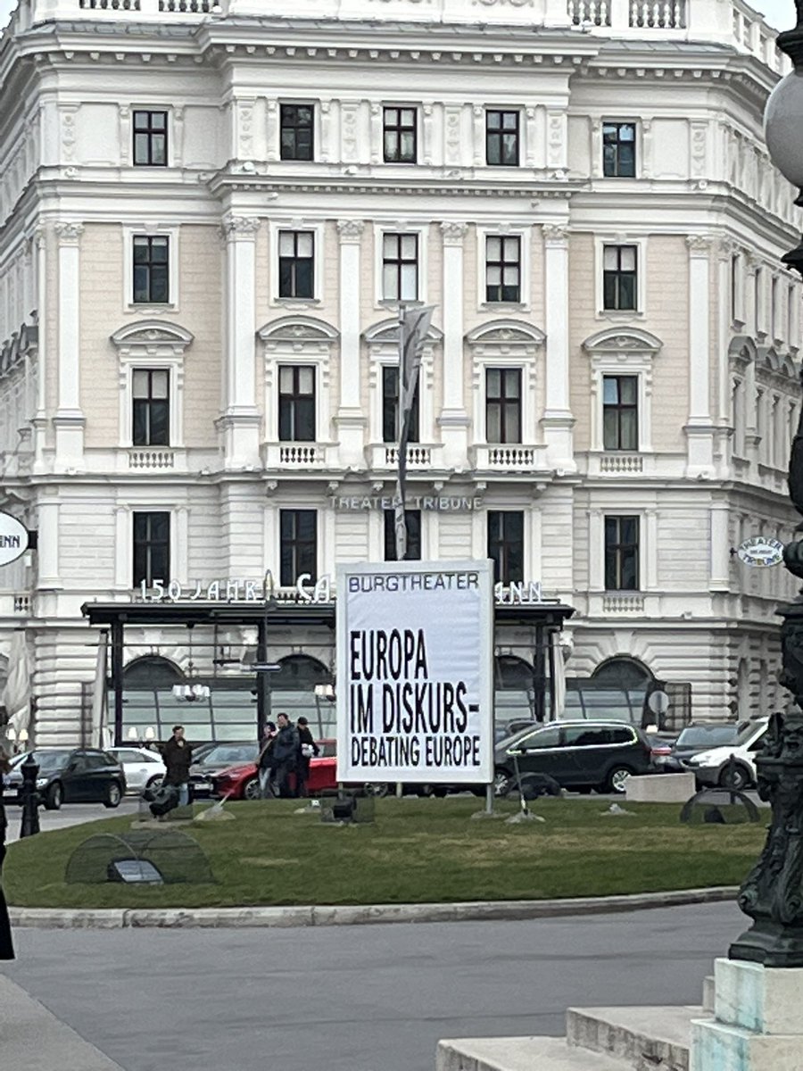 IVejvoda's tweet photo. We are at the @burgtheater #Vienna #DebatingEurope
The Russo-Ukrainian War
With @olgatokariuk @NathalieTocci Ursula Plassnik @mgabo @MikeClarke2020s 
Moderated by @MishaGlenny 
@IWM_Vienna @erstefoundation @derStandardat @EuropesFutures https://t.co/7ERDetU7km