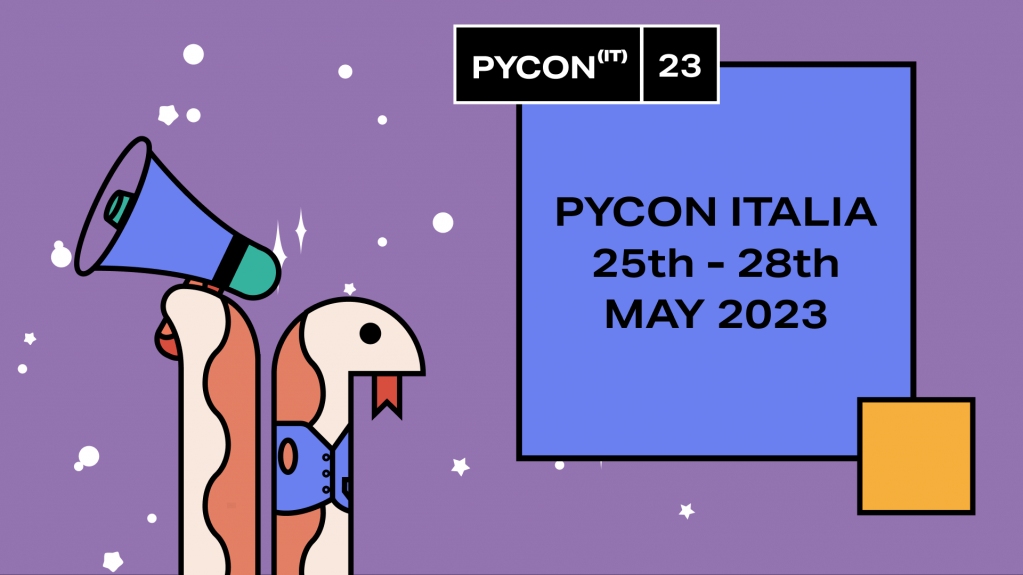 develer's tweet photo. 📣 Siamo partner di #PyConIT23, la conferenza dedicata a #Python che si svolge ogni anno a Firenze! ✨🐍
📅 @pyconit 2023 si svolgerà dal 25 al 28 Maggio. Ci saranno talk e workshop tecnici. ma anche eventi sociali per fare networking  🐍
https://t.co/hkgzVmCM9Z https://t.co/1lpxOByy3D