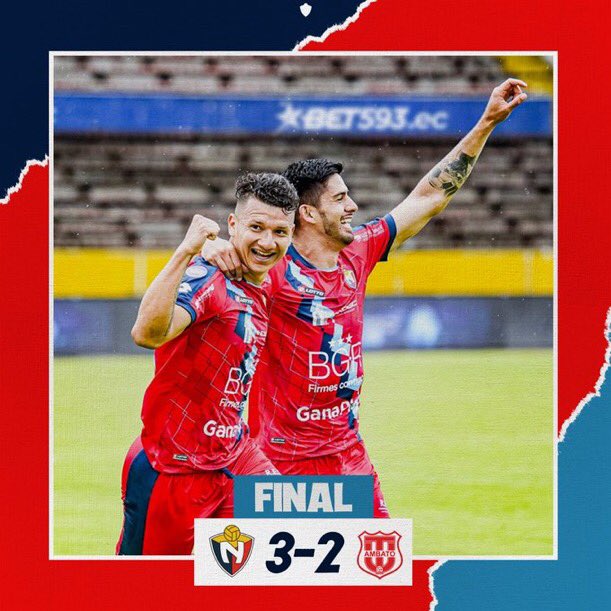 Vocero_Bitri's tweet photo. 🔴🔴TRIUNFO MILITAR

👨🏻‍💻Se sufrió pero se ganó. Seis de seis, #ElRojo con goles de #RCarrillo (x2) y #BNazareno, doblegó a #TecnUniversitario 3x2. Mucho por corregir en especial en defensa. Pero a disfrutar del triunfo que #ElRojoEstadeVuelta

👉https://t.co/qVzB1OJwSo 🔄 #VB https://t.co/q8hr2fa6LQ