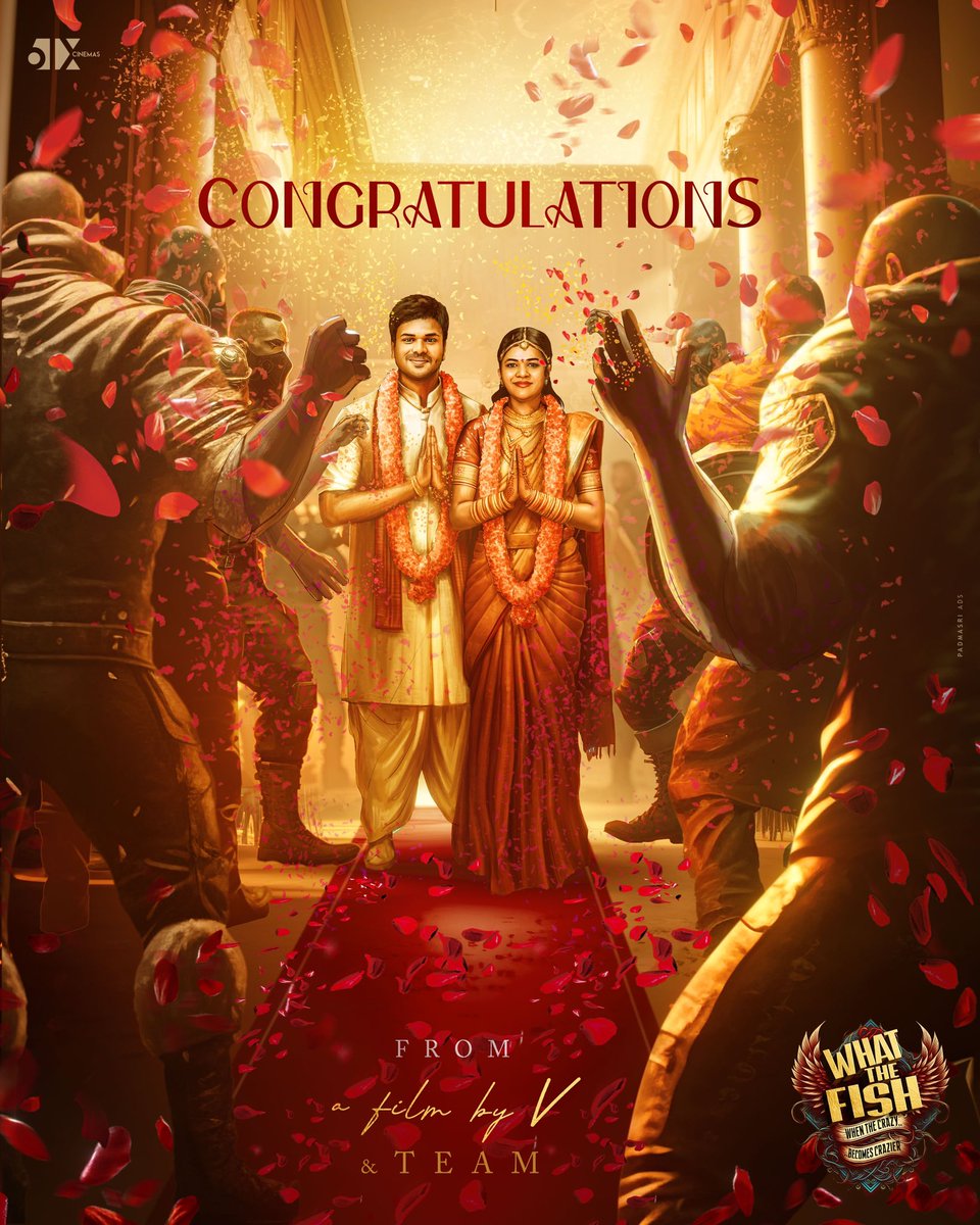 Congratulations <a href="/HeroManoj1/">Manoj Manchu🙏🏻❤️</a> and <a href="/BhumaMounika/">Mounika Bhuma</a> . Lots of love and wishing you all the power❤️🧿