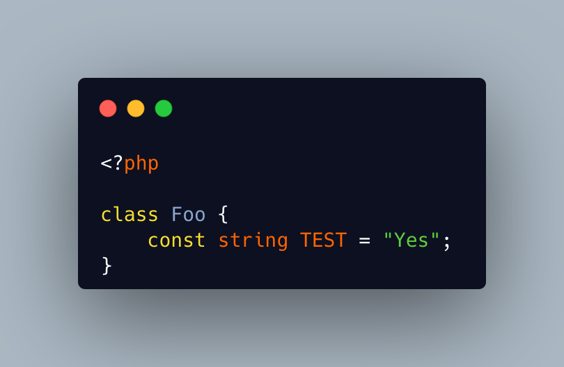 exakat's tweet photo. Typed class constants are being voted for  #PHP 8.3

https://t.co/HPYIPx9Ev2 https://t.co/Ea7i8fuqGN