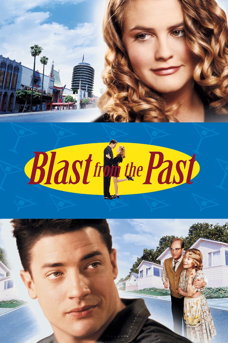 Was watching Blast from the Past. A fine, good-natured romantic comedy

#BlastFromThePast #HughWilson #BrendanFraser #AliciaSilverstone #ChristopherWalken #SissySpacek #DaveFoley