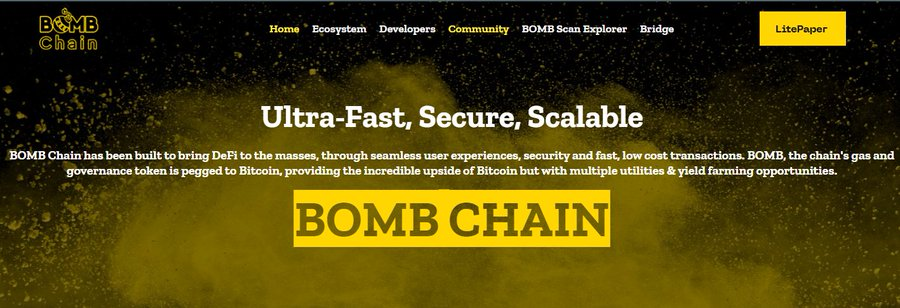 liqo01's tweet photo. If you are looking for new upcoming #blockchain with lots of potential and room to grow
@BombMoneyBSC #BOMBchain is the best option
L1 blockchain with a meager market cap powered by
@ankr
Native token $BOMB (pegged to BTC ratio 10 000 : 1)
Low fees, Fast Txs, 3 sec blocks https://t.co/aJNldpJ4ME