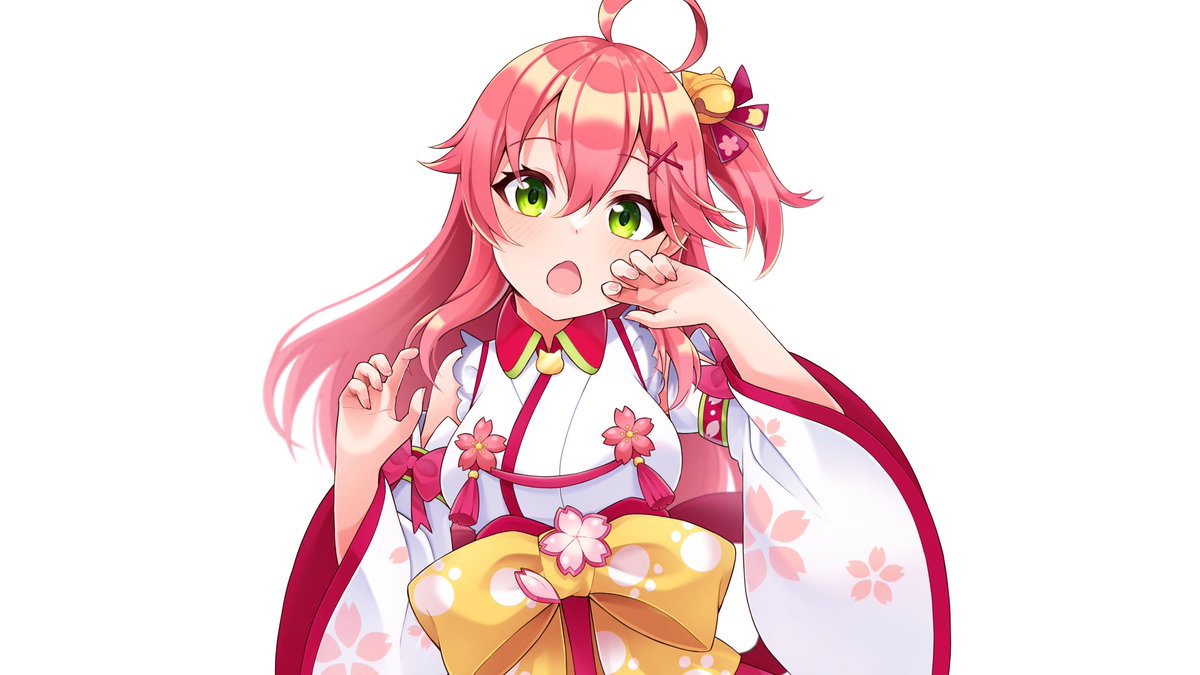さくらみこ 「#miko_art#さくらみこ生誕祭 」|OHUのイラスト