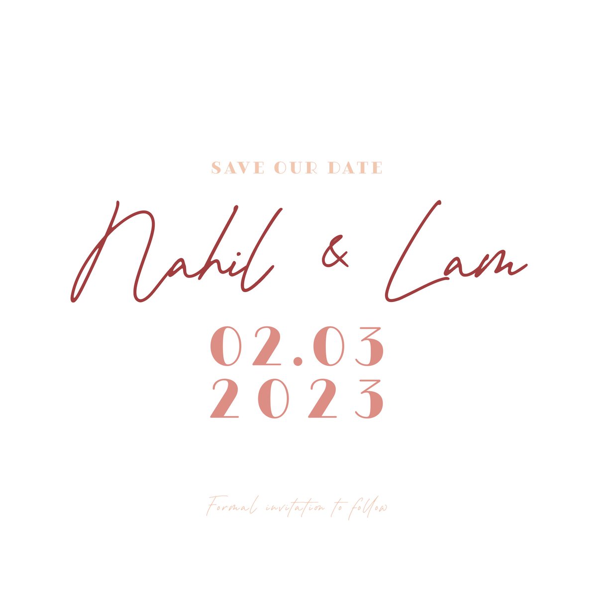 Wedding card designed for this cute couple. 
May allah bless your marriage. 🥰💛✨

#lahustrations #procreate #ecard