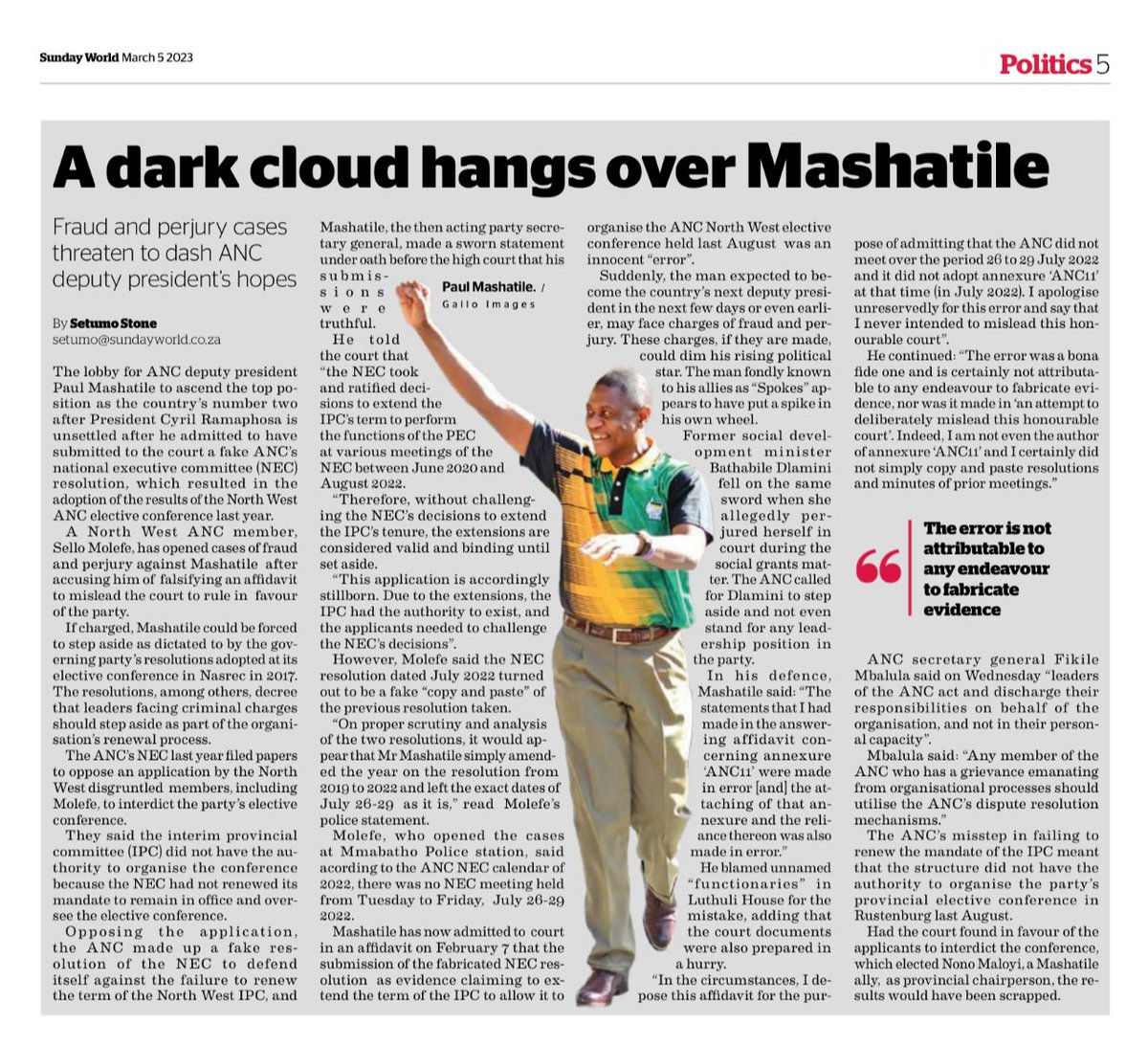 Engineer Matšhela Koko, MBL tweet media