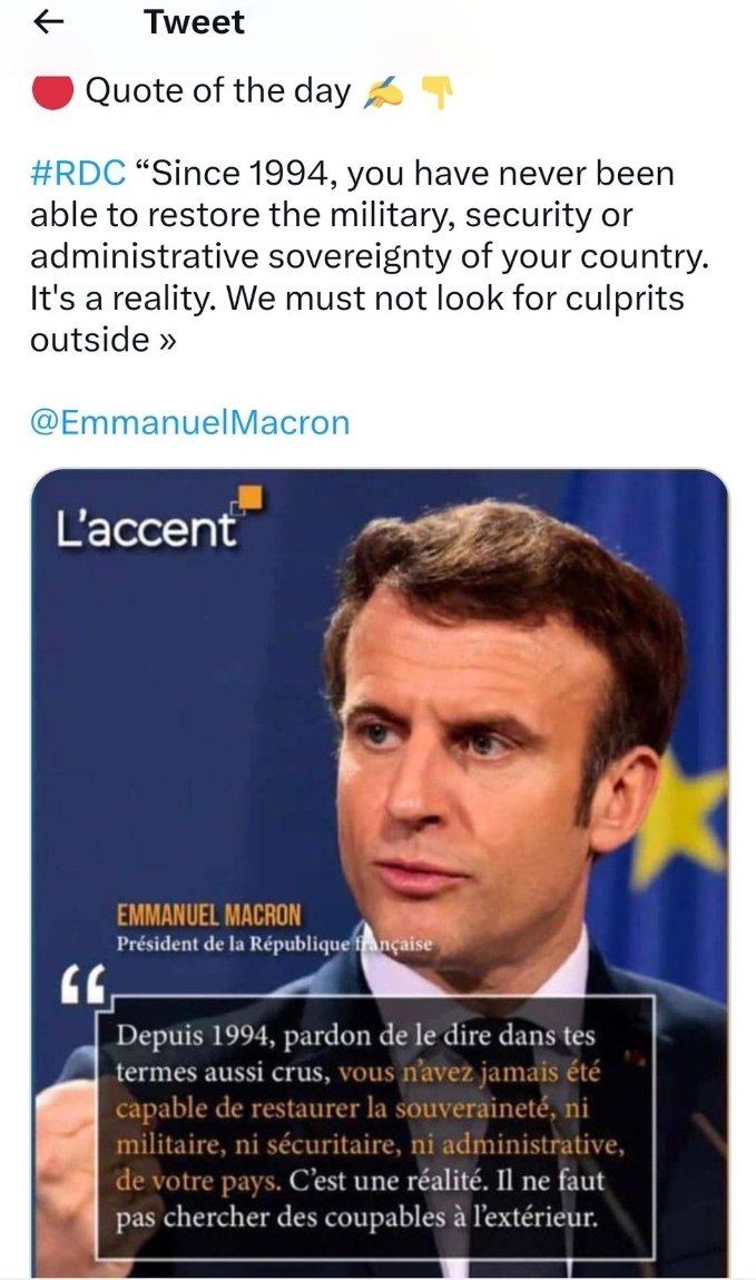 RCartende's tweet image. While this is the truth, you don't have to announce it to an entire stadium. International Diplomacy provides for proper channels of engagement where discussions are held with respect. You can't castigate a fellow head-of-state in front of international media. Please!