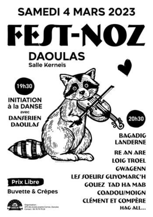 raydacteur's tweet image. Ca vous dit un petit catchup du #festnoz de #Daoulas ? (Là où il y a #laclasseàDaoulas)