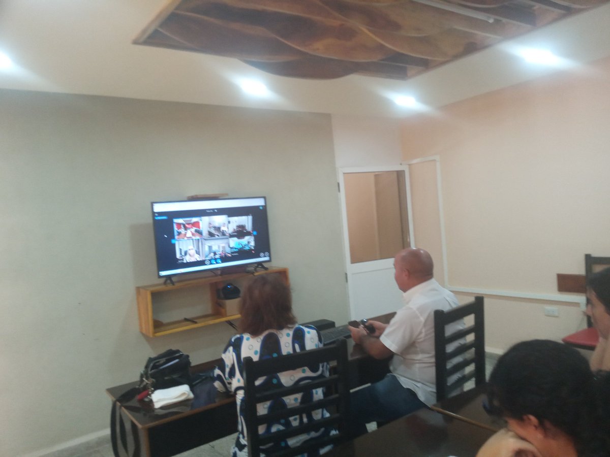 DpjMatanzas's tweet photo. 👍En desarrollo la Videoconferencia con el Ministerio de Justicia (Minjus) sobre la estrategia de los Registros Civiles donde se trasmiten indicaciones precisas ⚖❤👏⁉️
#MatancerosEnVictoria #CubaMinjus #MejorEsPosible @Aise_1991 @Tania78266312 @CaridadPoey https://t.co/7qDZlbe0G1