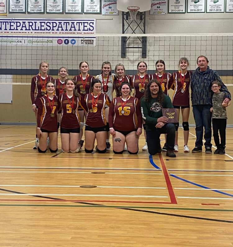 Congratulations to the NHS Senior Girls Volleyball Team on their 1st Place result at the PTA Tournament on Saturday! <a href="/ASD_West/">Anglophone School District West ASD-W</a>