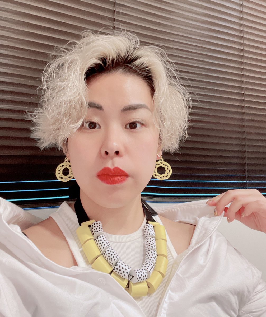 3dSeptem's tweet image. With Wonder Earrings from BLIN&apos;BLIN and a statement necklace from Basic Teeory. This is what I bought at #bangkokdesignweek2023