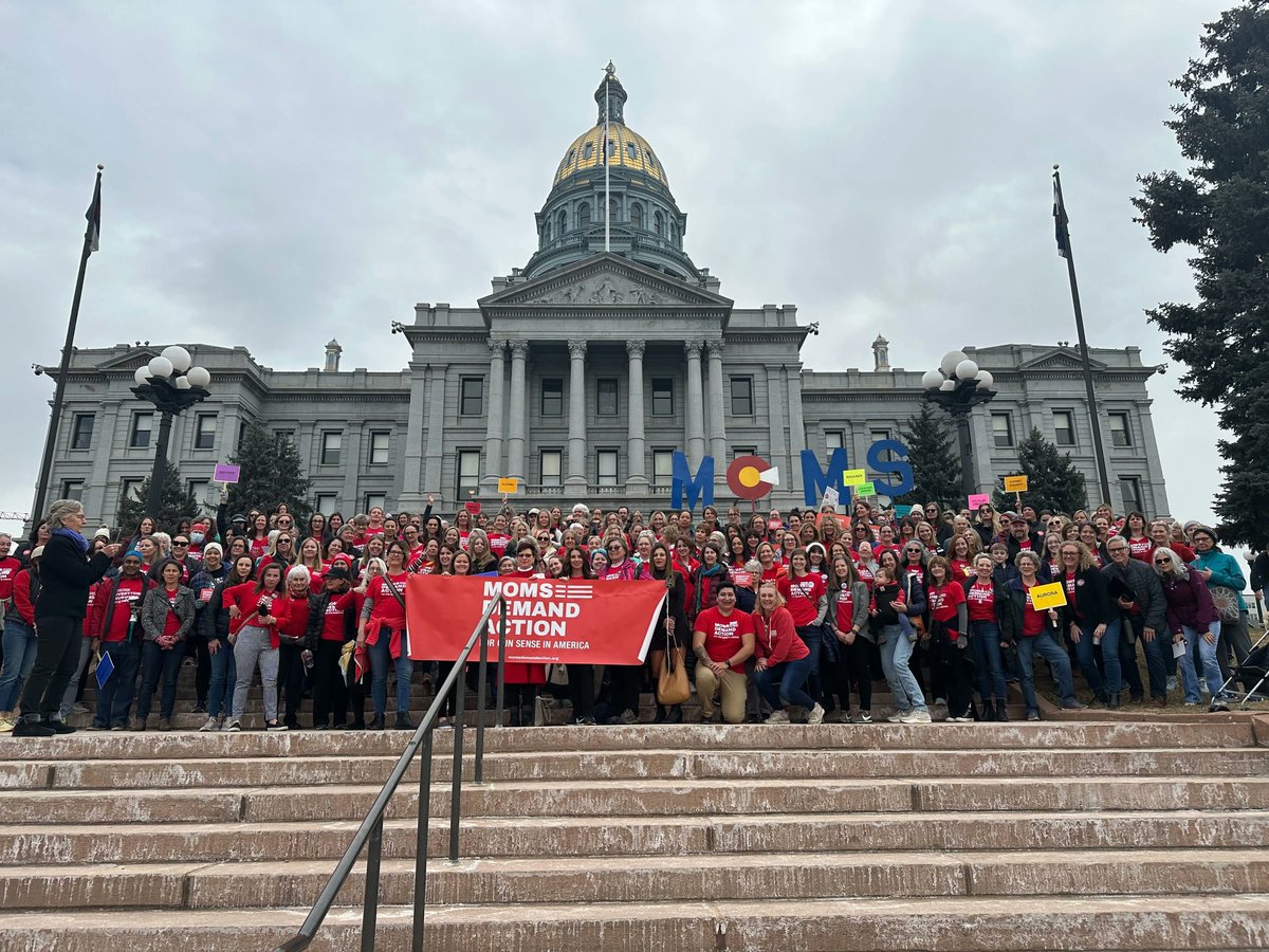 Thousands of @MomsDemand & @StudentsDemand advocates in CO, TX, OR, AK, GA, NM, & NY rallied at their state Capitols this week to demand action on gun safety. Feeling inspired? Join them: Text READY to 644-33 to join @MomsDemand. Text STUDENTS to 644-33 to join @StudentsDemand.