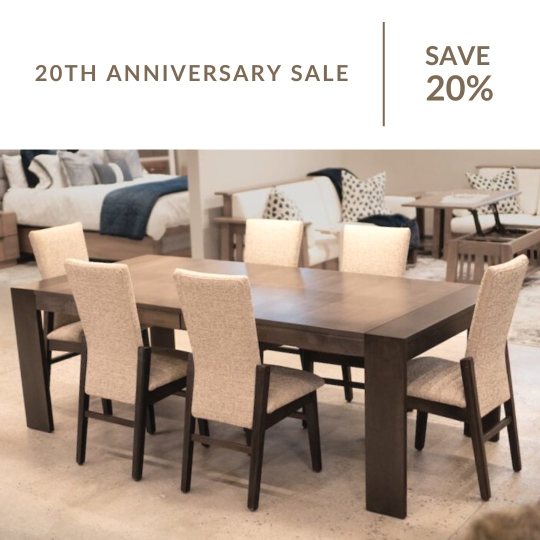 DutchCrafters's tweet photo. ✨Day 5: Amish Windward Extension Leg Dining Table✨
See this stylish, modern table on display at our Alpharetta Showroom!

Save 20% today! Use code DC2020 at checkout.💛 https://t.co/jfxm4K7r6T

#diningfurniture #legtable #dining #extensiontable https://t.co/DscCDBmyhZ