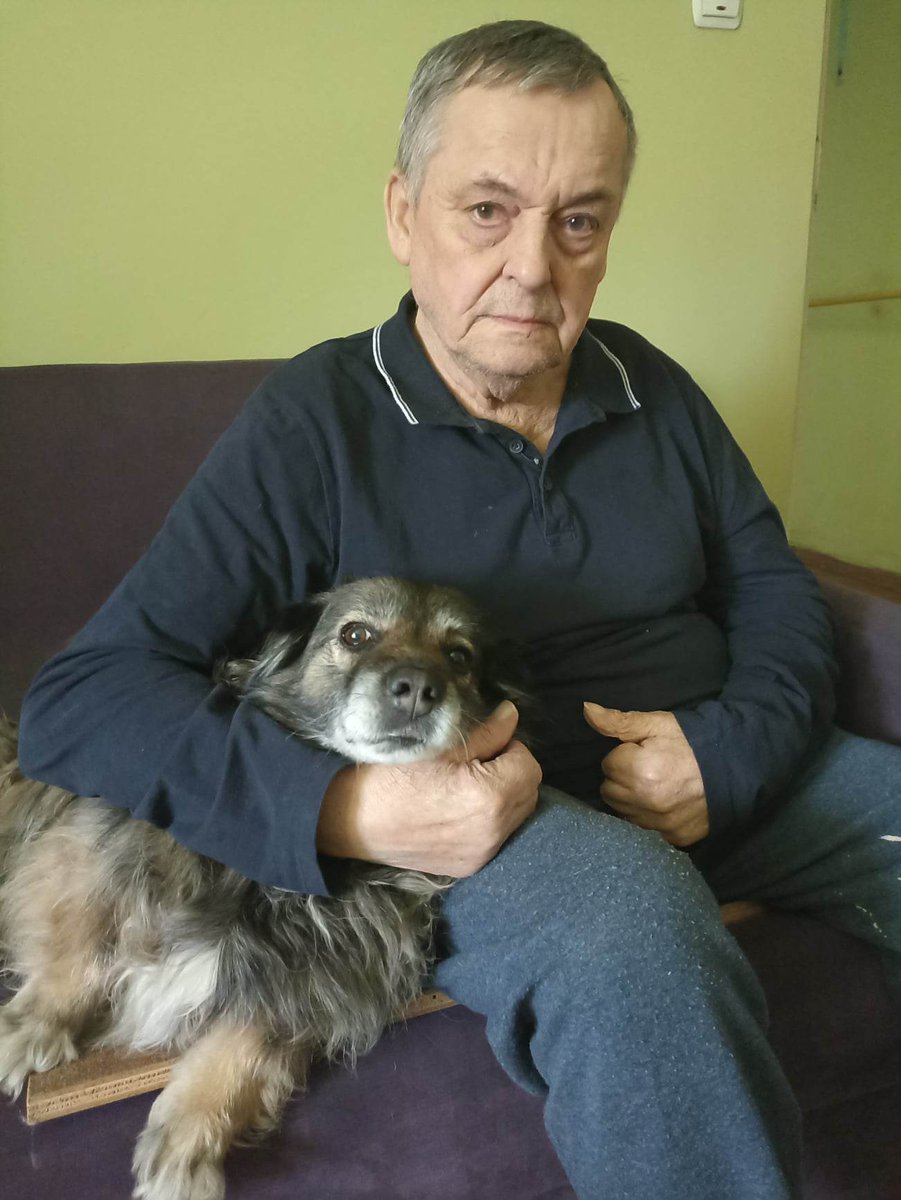 damian_zurawski's tweet photo. Pomóż Panu Marianowi znaleźć dom dla jego psa💔Proszę o RT🙏

Borykający się z dużymi problemami zdrowotnymi po udarze Pan Marian będzie musiał rozstać się z ukochanym psem, który był dla niego źródłem pociechy i radości w trudnych chwilach.1/3 https://t.co/Bwr94KHAni