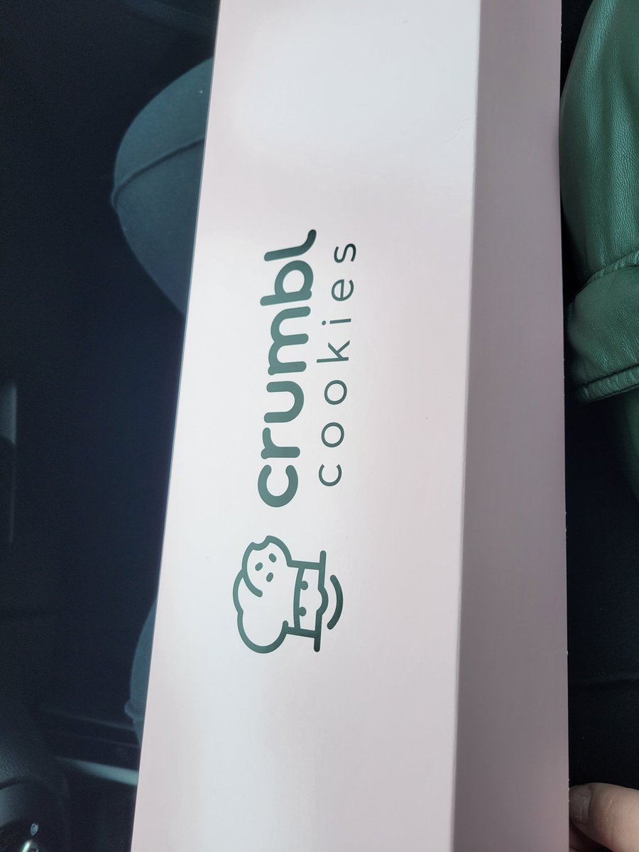 Kcerna00's tweet photo. These lasted about 2 seconds. The mint chocolate chip ice cream is great! #Crumbl #cookies https://t.co/Qgf5awiwpw