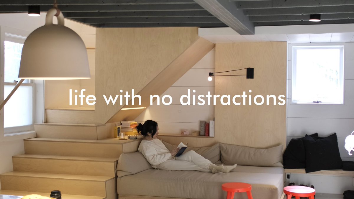 youtu.be/6XvmeWogwX0 life with no distractions. 📸 new youtube video is live!