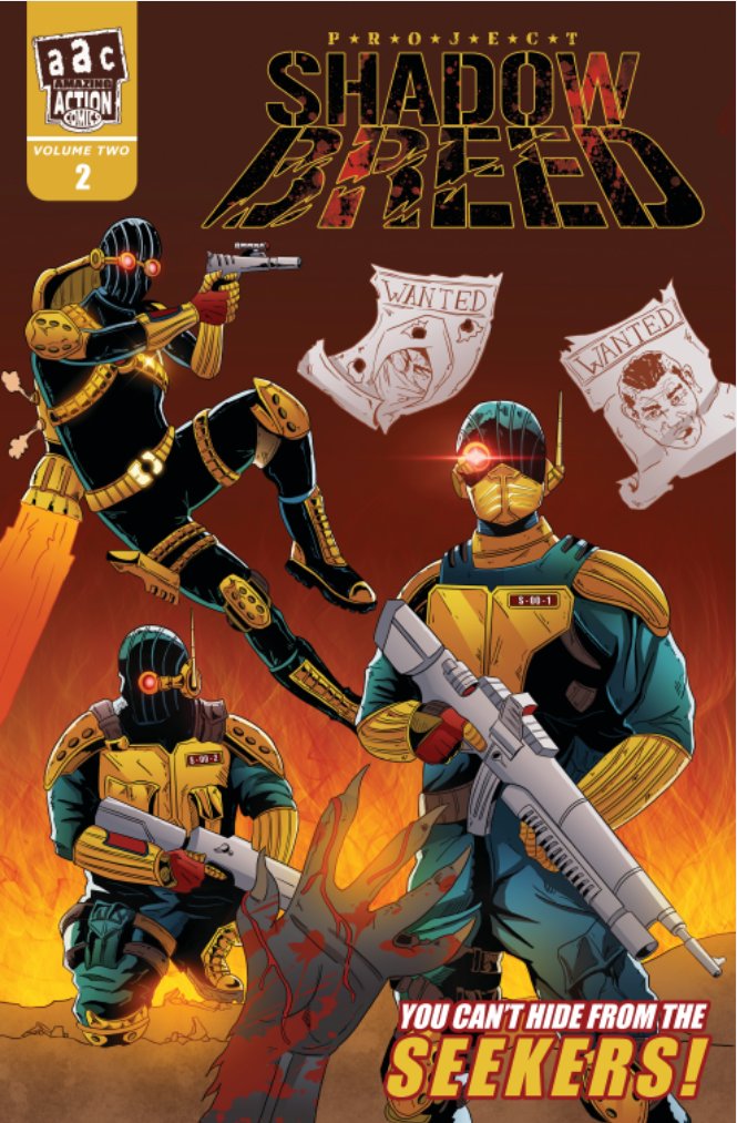 PeaklikeDante's tweet photo. Project Shadow Breed Volume 2 issues 1&amp;2 are available at @globalcomix website located at the Amazing Action Comics store! A black &amp; white comic about werewolf soldiers, high tech Merc's &amp; more! #indie #comics #AmazingActionSunday #ShamelessSelfpromoSunday https://t.co/WpnMPPZDBl https://t.co/hW6Ip90Z2P