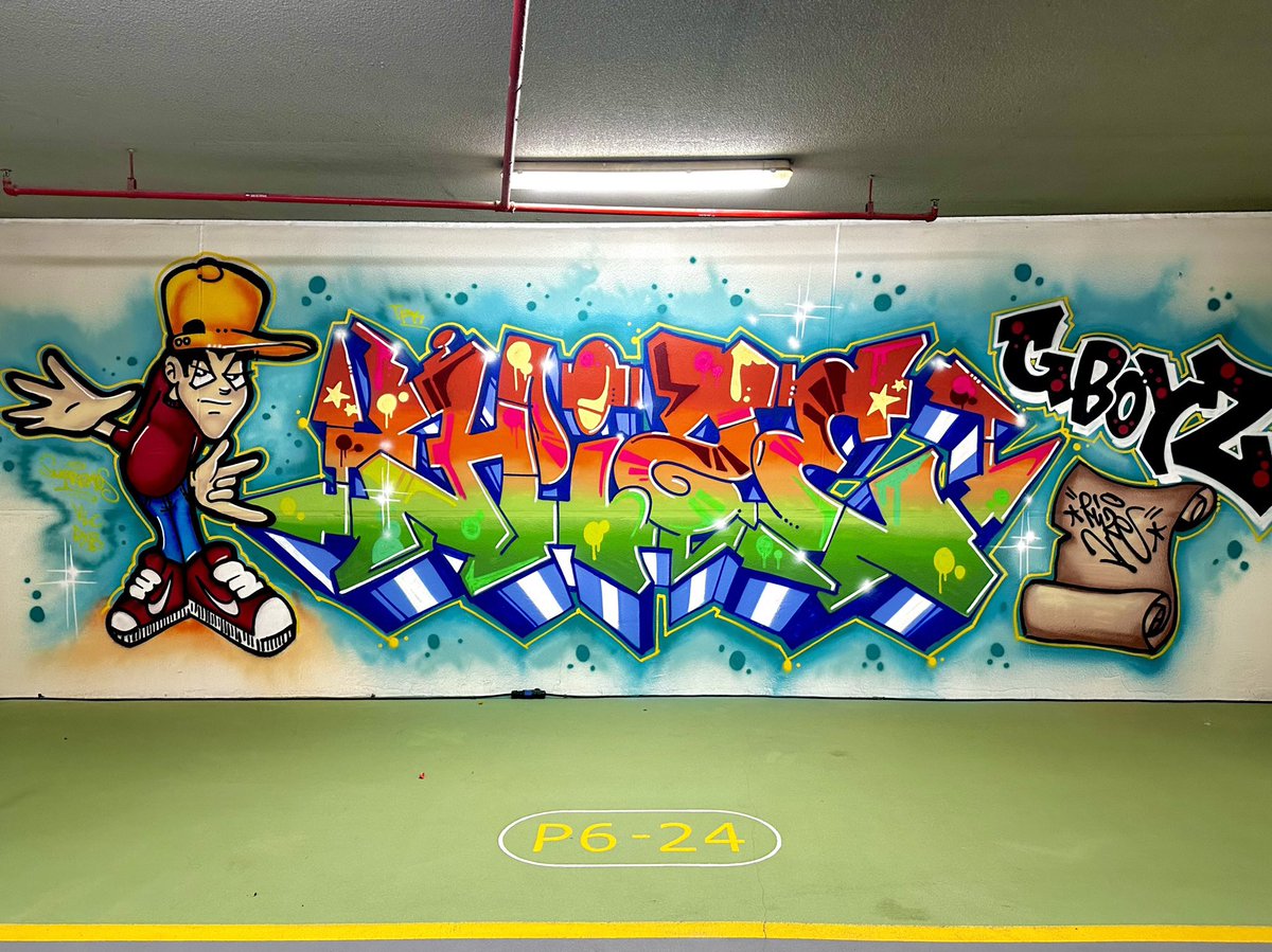 Last burner from yesterday! #graffiti #dubai #graffitidubai #hize #bboy #graff #stylewritting