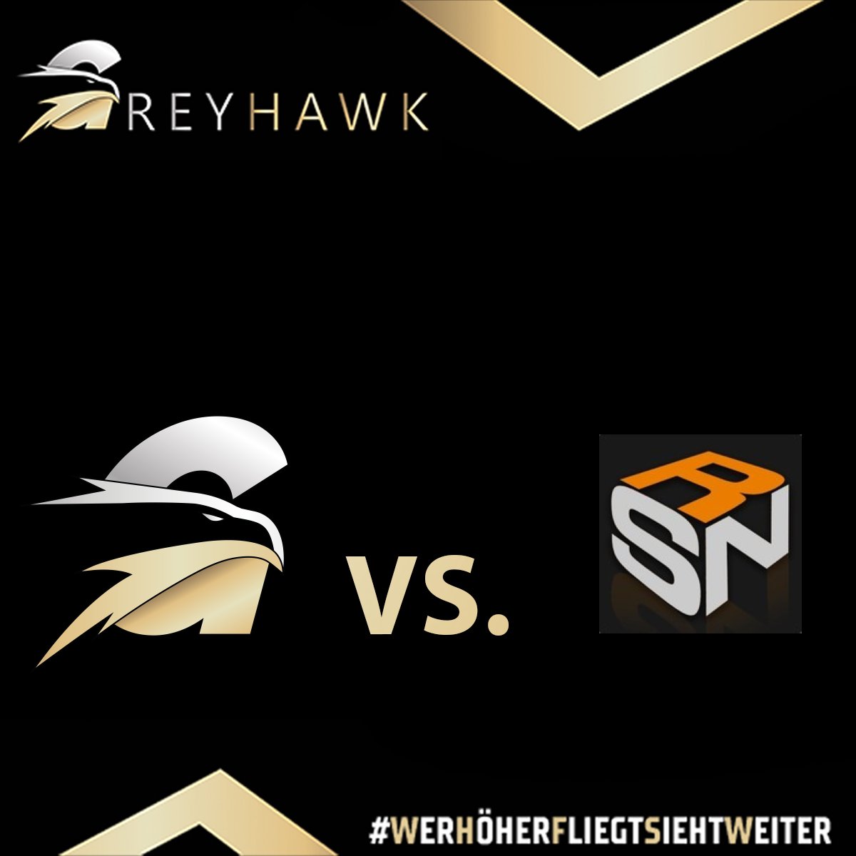 CSGO? Heute? JA! Das Main Team spielt heute Abend wieder in der ESLM! Wir finden 2-2 nicht schön, deshalb geben die Jungs heute  alles um das 4-2 zu schaffen!

⌚️21 Uhr
🆚Resain
📹 <a href="/Teraision/">Philipp Ludwig</a>    twitch.tv/teraisiontv

#WerHöherFliegtSiehtWeiter