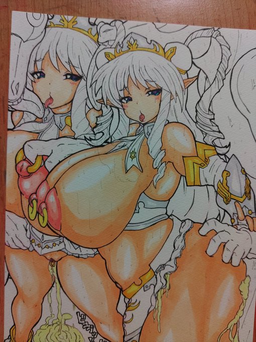 作業進捗 ネージュさんもエロいんだぜ!(●'ω`●) 