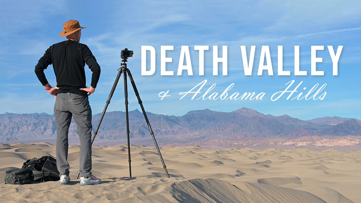 dsafanda's tweet image. Just uploaded a new video on YouTube, a visual diary of a few days of landscape photography in Death Valley and the Alabama Hills. 
youtu.be/MJzH_LYeQbo