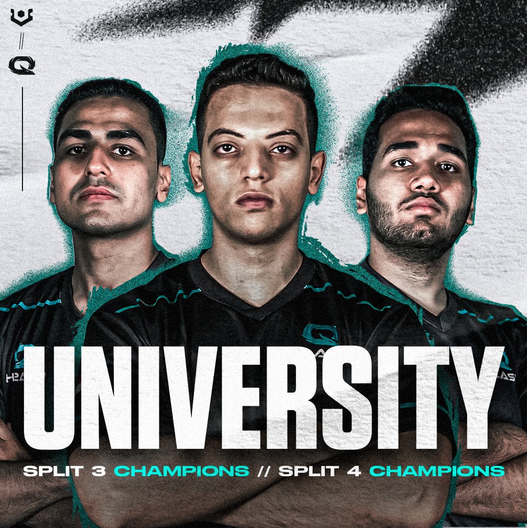 QLASH_MENA's tweet image. 🎓University Esports Champions 3 times Babyyy🔥

💥Dragons had a lot of challenges in Cairo and Dubai last year.

🐲Proud of our Valorant boys. 

#WEAREQLASH #QLASH #universityesports #VALORANT