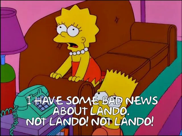 R2C_Podcast's tweet photo. Bad news about Lando 😓
Tough day already for McLaren

#BahrainGP 
#F1 #F1twt #R2C https://t.co/vu4iKl2jVR