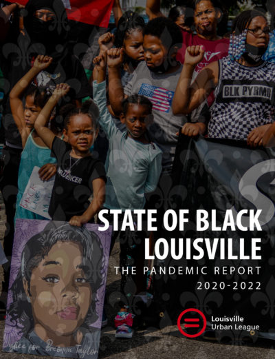 The State of Black Louisville report is a collection of essays from engaged community members around the city. The report  is packed with data, reflective commentary, and insightful analysis from leading figures and field experts.