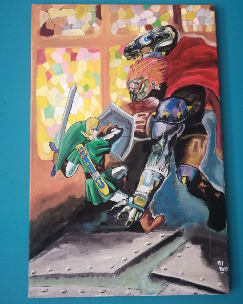 PiT_RiV's tweet photo. "Ganondorf VS Link"
40x60
Cuadro pintado con acrílicos y marcadores poscas
Valor: $80

Puedes escribirme para realizar tu cuadro personalizado

#arte #poscas #guayaquil #acrilico #zeldaart #ganondorf #ocarinaoftime #nintendoart #ecuador #gamer #pinturaacrilica #artcollector https://t.co/O9KyJhLTPI