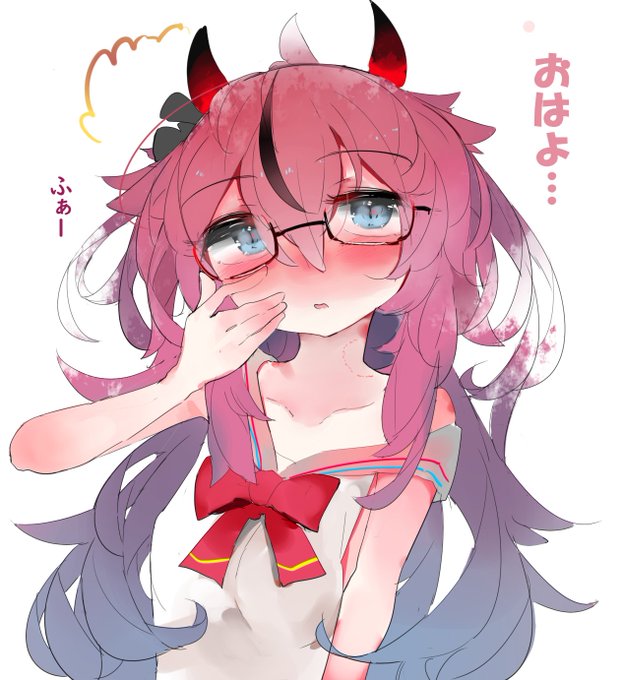 起きたてホヤホヤのヒメちゃん 