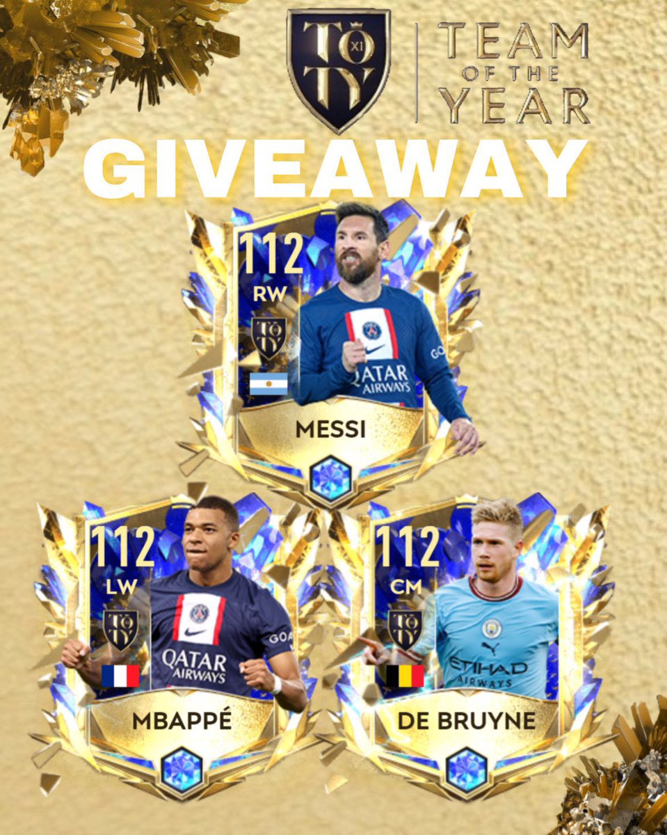 UTOTY GIVEAWAY ! Big thanks to @EAFIFAMOBILE for sponsoring !

To enter:
• Follow <a href="/Nakata767/">Nakata</a> and @EAFIFAMOBILE
• Like and retweet
• Share your prediction of new features in Fifamobile 

Winner (choose 1 special card) will be randomly chosen in 48 hours, good luck !