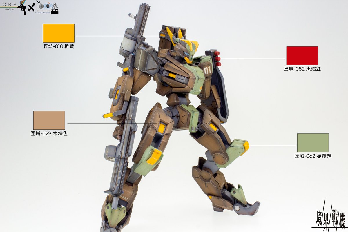 ao_un's tweet photo. 本體是用了「HG 1/72 MAILeS 白雉(F.G.E.配色)」,
頭部和腳部改用了主角機[HG 1/72 MAILeS KENBU],
陰影用了MAX噴法加強立體感,
之後先上半消光再加舊化。
過程:
打磨>陰影>半消光>積洗、干掃、甩漆>消光
[接下]

#模Bom派 #模型 #澳門模型  #境界戰機 #HG #MAILeS #ＣbsModelart  #NYC展示櫃 https://t.co/dmPF2eXzyQ