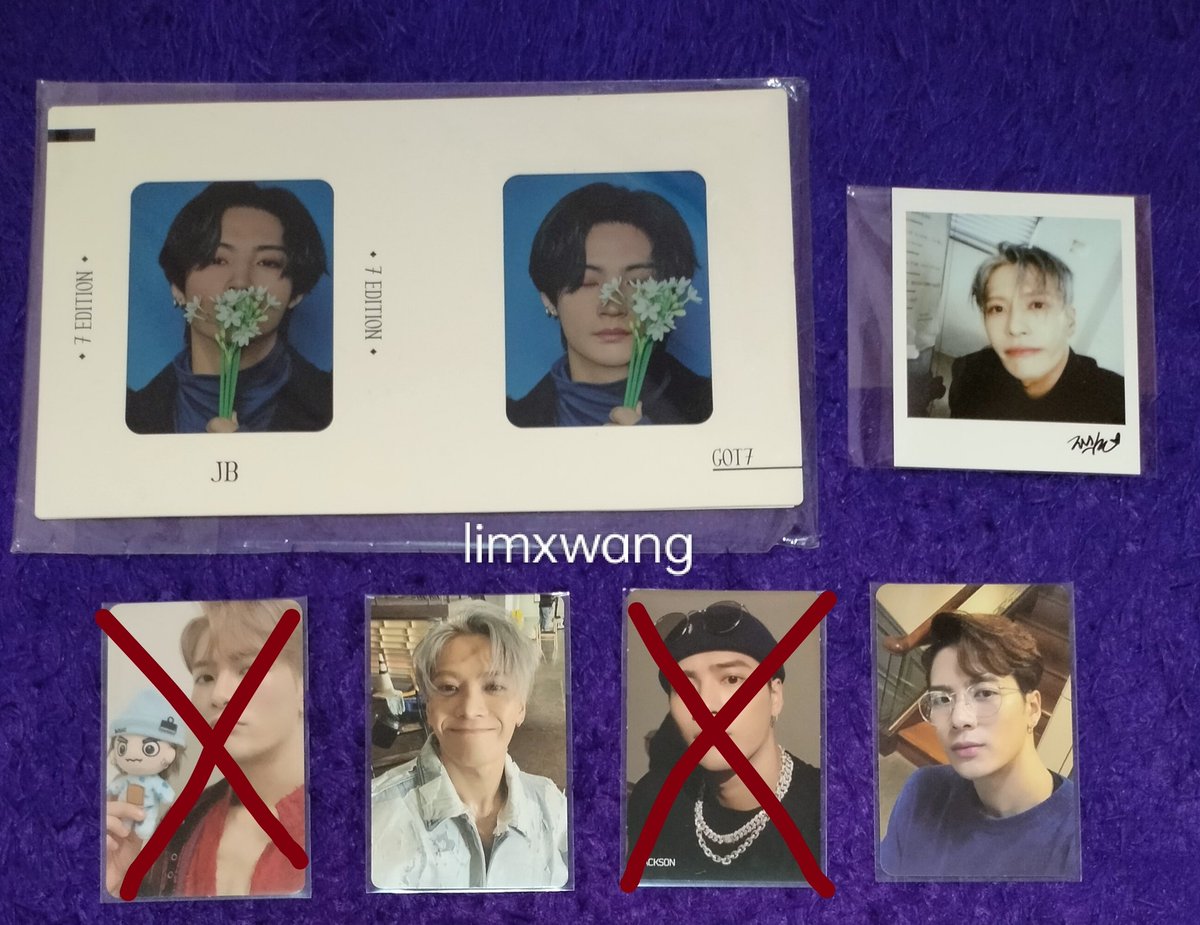 WTS LFB 
TAKE ALL $28

✅ WW shipping
💸 Shipping cost 3-5 dollar (stamped)
📍 Central Java, Indonesia 

#salejackson #jacksonwangwts #jacksonsale #salejacksonwang #got7jackson #got7jb #wtsgot7goods #sellgot7stuff #got7sellings #got7sells