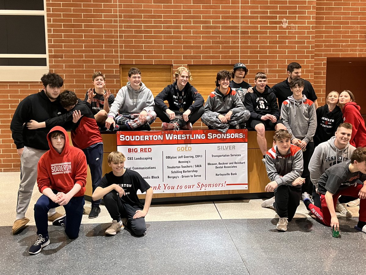 BigRedWrestle's tweet photo. Big weekend for our program! 

Ben punched his ticket to states! We also hosted a very successful regional tournament. Thanks to all our sponsors and congratulations Ben Beckett! On to Hershey! 🍫🍫🍫🏅🏅🏅 https://t.co/AOohiqCQ07