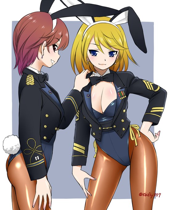 トレンドにメス呼ばわりとか入ってますが、メスのバニーは よく描いている。何が「メス」なのかは各自調べてw 