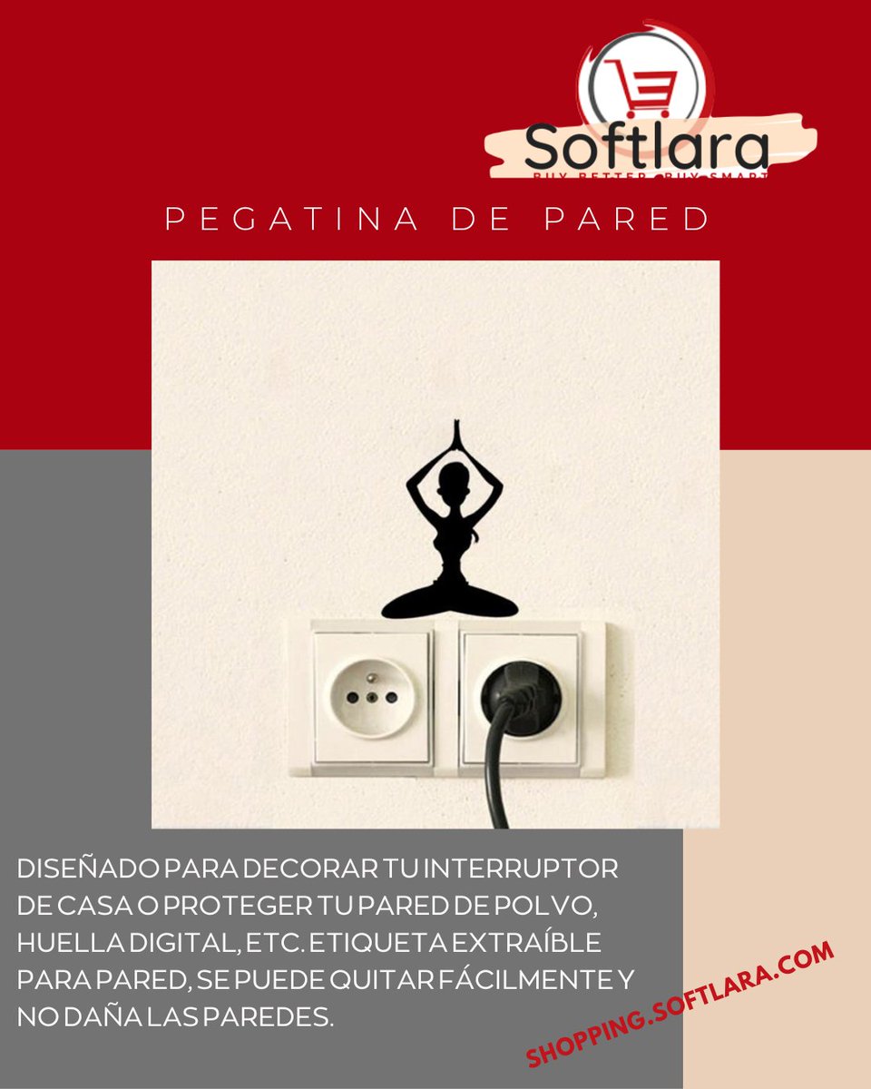 Softlara_1's tweet photo. Diseñado para decorar tu interruptor de casa o proteger tu pared de polvo, huella digital, etc. Etiqueta extraíble para pared, se puede quitar fácilmente y no daña las paredes.

@softlara1 

#hoy #promociones #lonuevo #lomasviral #entendencia https://t.co/R9RKT0A5Lm