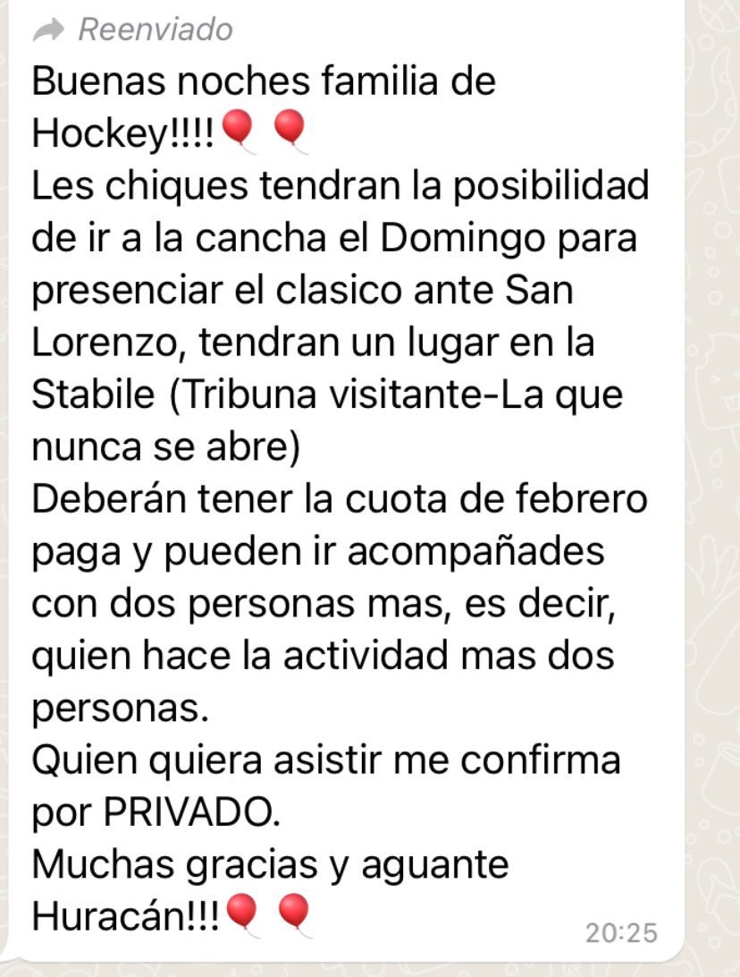 DebateSL's tweet photo. 🎈🤏 •  Huracán sigue regalando entradas para el clásico vs. #SanLorenzo. 

Para conseguirlas, no te exigen ni siquiera que sean socios los que van 🔪🎈

#CadaVezMásChiquititos 

📸 @Marloneta12345 https://t.co/Ie4Oisl0D2