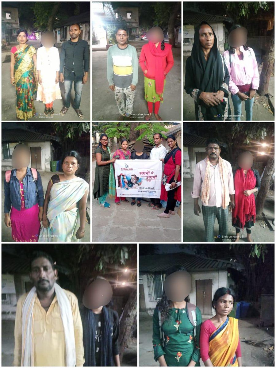 हाल ही में मुंबई के बालगृह में फंसी 8 बच्चियों को <a href="/MyHomeIndia/">My Home India</a> ने उनके परिवार से मिलाया.

विविध कारणों से घर से निकल परिवार से बिछड़ने वाले बच्चों को बालगृहों में रखा जाता है.

उनके अपनों को ढूँढकर घर लौटाने का काम हम 13साल से कर रहे हैं, ऐसे 3180 बच्चे हमने परिवार से मिलाये हैं.