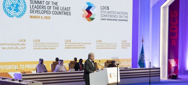 O Secretário-Geral das Nações Unidas, António Guterres, defendeu, este domingo, em Doha, no Qatar, que o sistema financeiro global carece de reformas para permitir o desenvolvimento dos países vulneráveis.
