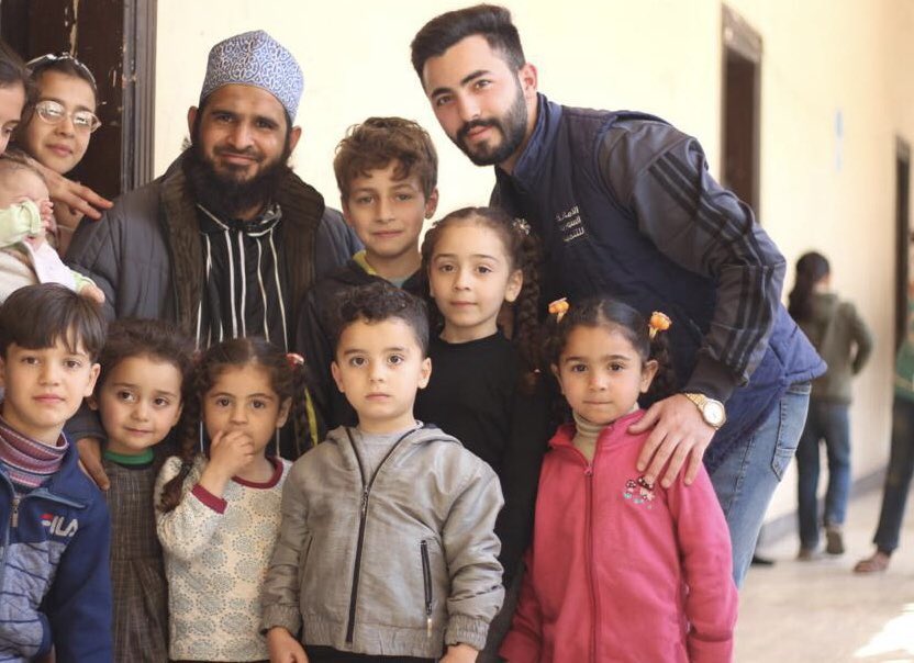 FGRForg's tweet photo. Smiling faces from Hulb, Syria . #HelpWithFGRF https://t.co/FVngN3LyQp