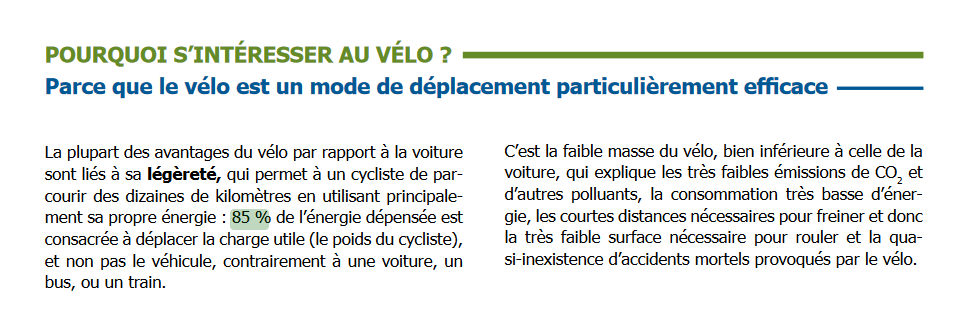 KalosAgathos's tweet photo. @kinesiologui @sandrine_cabut Les auteurs de l'article parlent de déplacement de "charge utile". Je pense que ce qui est sous-entendu est que le vélo étant léger, moins d'énergie est nécessaire pour le déplacement d'une même masse (la notre en l’occurrence) en comparaison de moyens de transports lourds. https://t.co/50XogkCkOx
