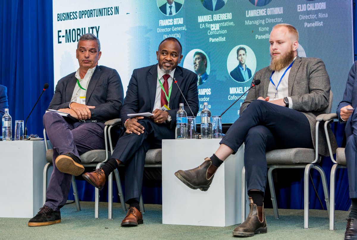 KONE_MTA's tweet photo. KONE Kenya participated in the EU-Kenya business Forum; our East Africa MD Lawrence Githinji was a panelist in the e-mobility &amp; urban infrastructure session covering KONE’s contribution in the urbanization &amp; digitalization journey in Kenya.
#EUKenyaBusinessForum
#Urbanization https://t.co/D0nSryT9qK