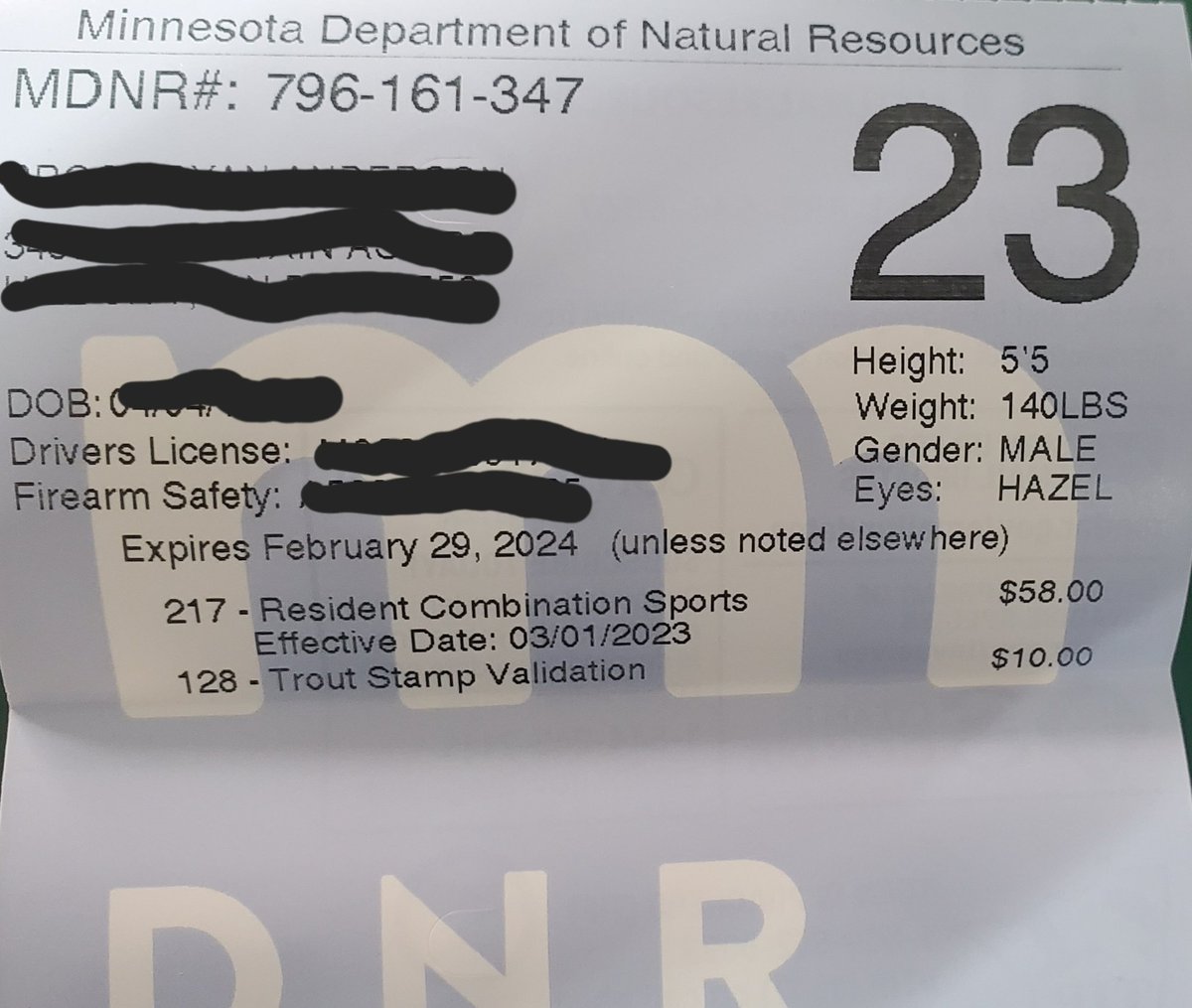 HangLooseOD's tweet photo. Dont forget to buy your new 2023 Fishing License! 3/5 https://t.co/CzUEHJwCVE