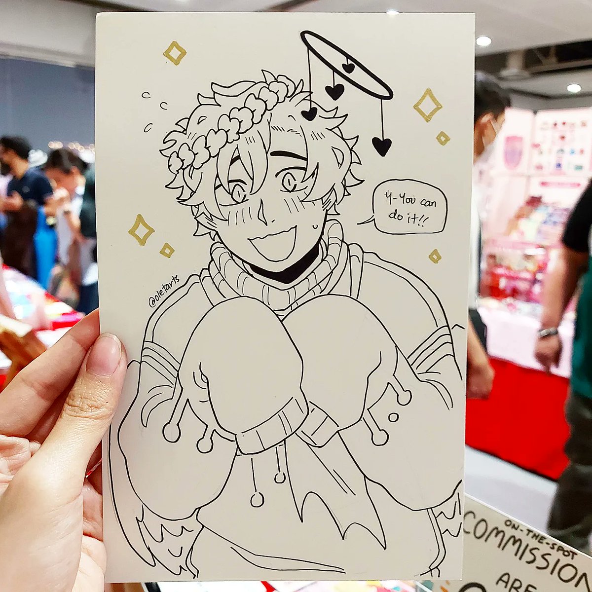 #komiket2023 on the spot comms!! Thank you again 🥰💕

(1/3) 