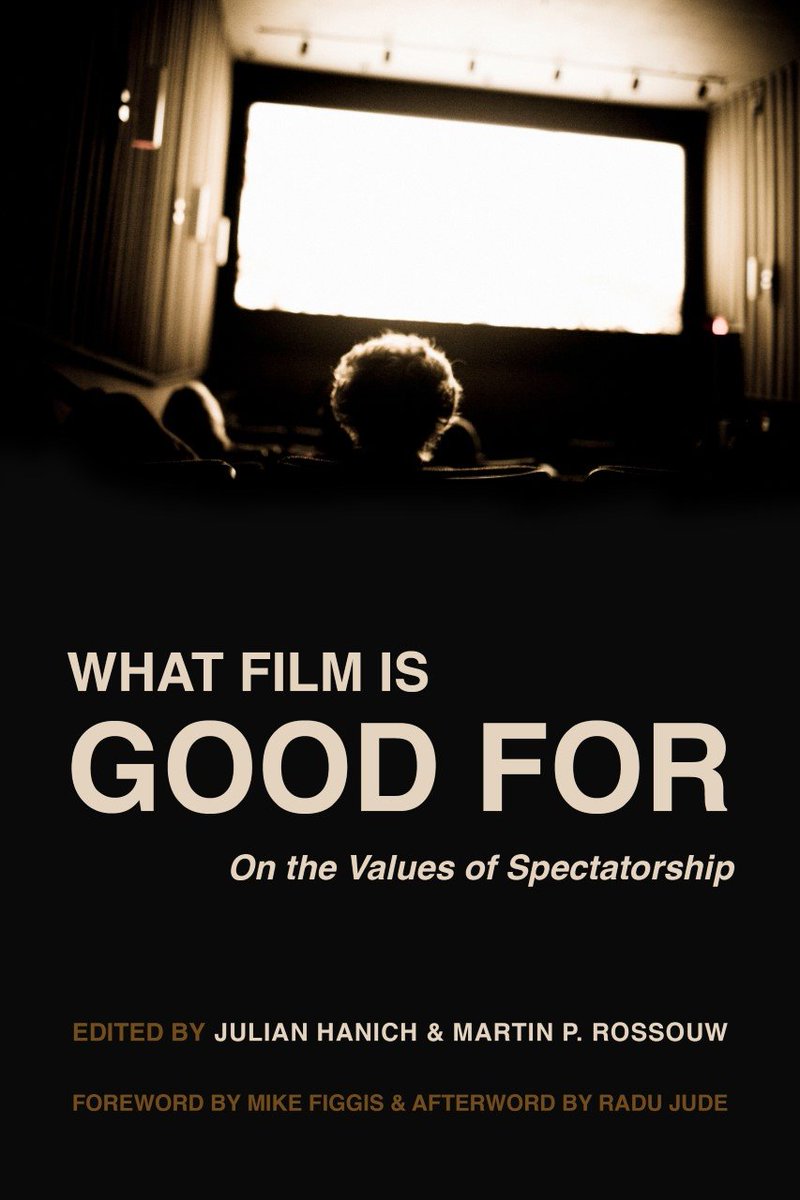 Platolanie's tweet photo. Exciting news: the cover for 'What Film is Good For' is out! Co-edited by Julian Hanich (@groningenfilm) and myself, the volume features thirty-four contributions by some of the finest film thinkers around. Stay tuned for the September 2023 release by @ucpress. More updates soon! https://t.co/agS7wGg6GI