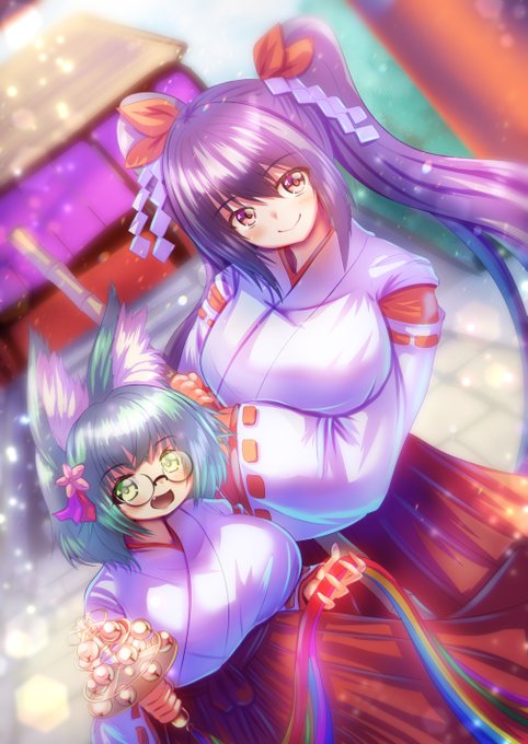 巫女の日姫様&フィッテさん!👍🥰👍
 #巫女の日 #3月5日は巫女の日 