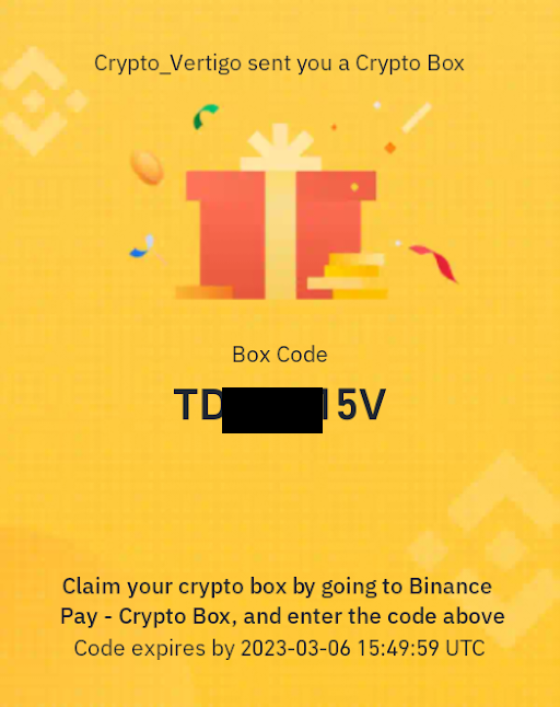 join this telegram channel for a #lunc code for 10000 lucky people.

t.me/Crypto_Vertigo…

<a href="/hey_wallet/">Hey Wallet!</a>
  tip 10203  $CHILI to the first 99 retweets + follow + ❤️+ comments #GM 

#4free #Airdrop #giveaway #cryptobox #payitforward #cryptoboxcode #crypto