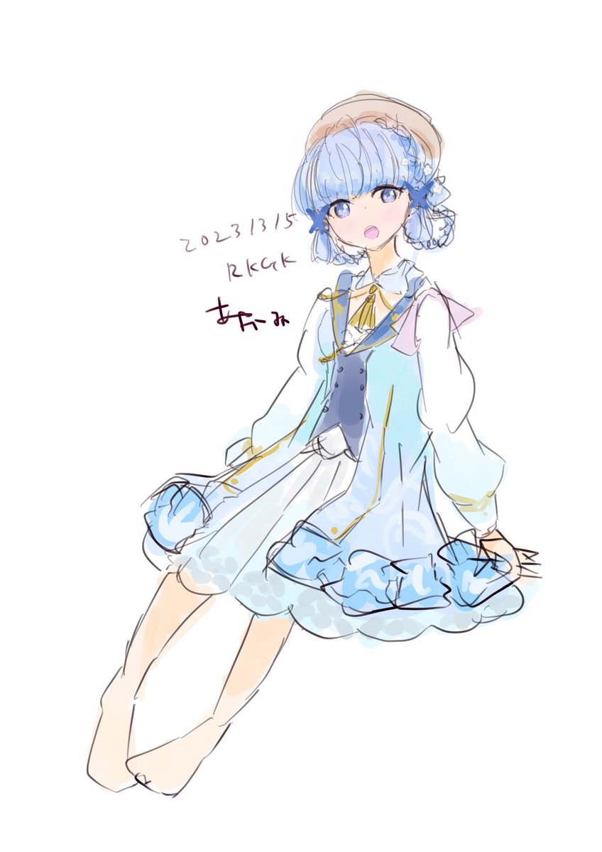 「rkgkあ 」|みりかれっとさん/み(椿印の’み‘)のイラスト