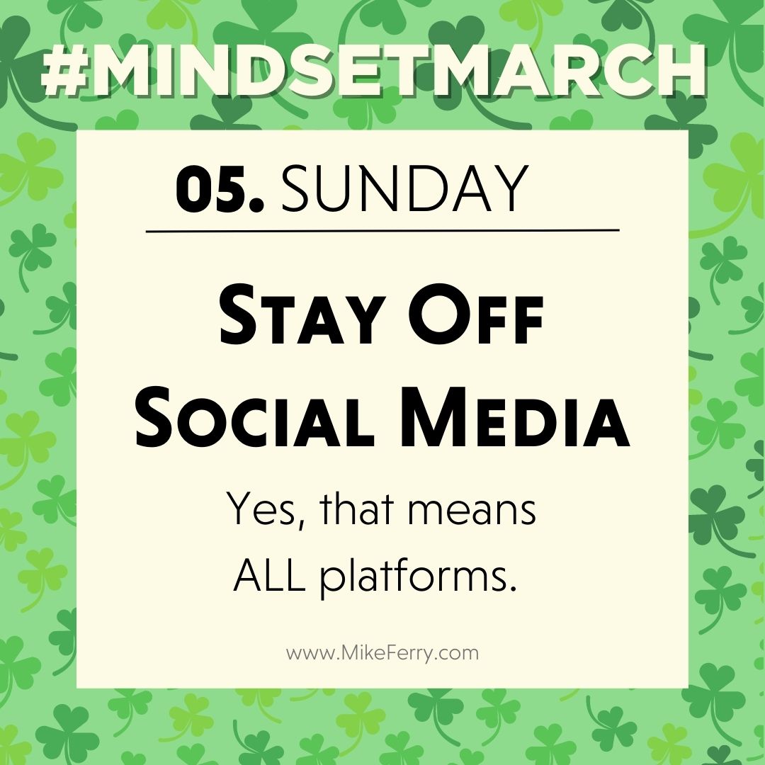 MikeFerryOrg's tweet photo. If you are looking at this post ... Start right now! Shut the app. Silence your phone, and focus on you! #MindsetMarch #MikeFerry https://t.co/PyZvZQCpvV