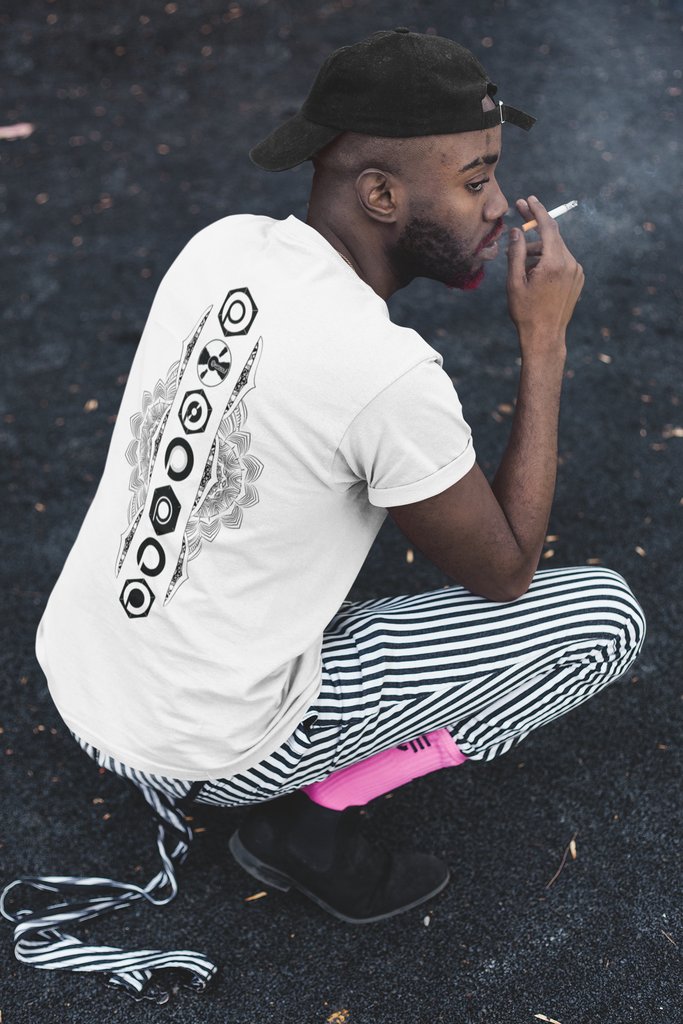 Perasoulstudios's tweet photo. Take a Sunday Smoke break &amp; realign your chakras 💨

Seven Chakras T-Shirt Available Now:
https://t.co/pttRO3ZqxR
#style #fashion #streetwear #soul #atl #atlantastreetwear #atlantastreets #sevenchakras #chakras #7 #realign #enlightened #spiritual #balance #meditation #smoke #420 https://t.co/7eJq61yeX8